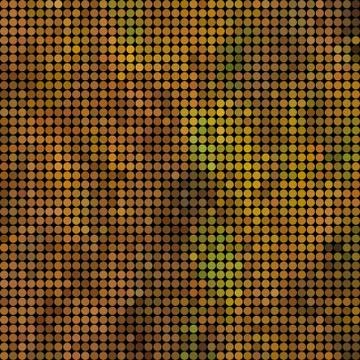 Abstract vector colored round dots background Stock Illustration