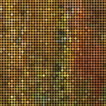 Abstract vector colored round dots background Stock Illustration