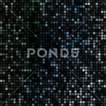 Abstract vector colored round dots background Illustrazione stock