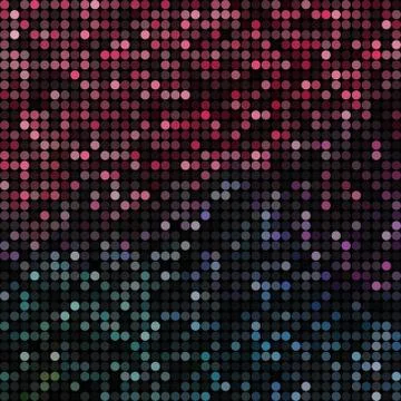 Abstract vector colored round dots background Stock Illustration