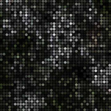 Abstract vector colored round dots background Stock Illustration