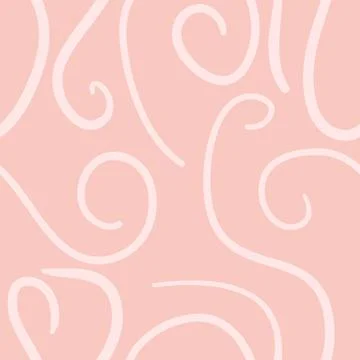 Abstract vector colored swirls seamless pattern Stock Illustration