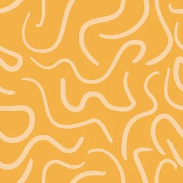 Abstract vector colored swirls seamless pattern Stock Illustration