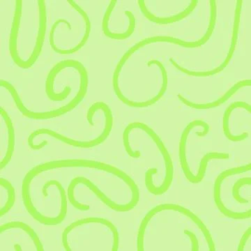 Abstract vector colored swirls seamless pattern Stock Illustration