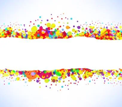 Abstract vector colorful banner background Stock Illustration