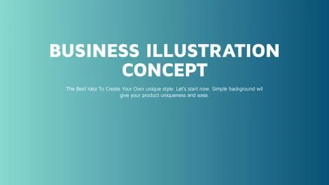 Abstract Vector Colorful Gradient Landing Page Template Stock Illustration