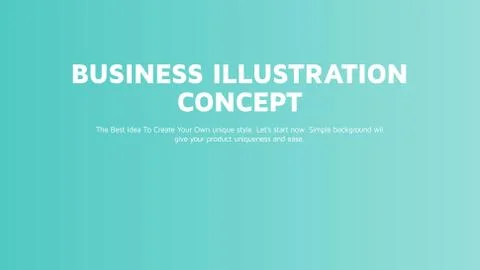 Abstract Vector Colorful Gradient Landing Page Template Ilustração Stock