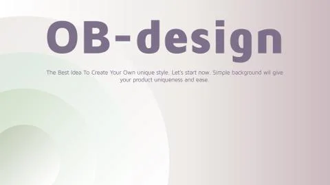 Abstract Vector Colorful Gradient Landing Page Template Illustrazione stock