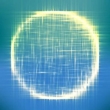 Abstract vector colorful mesh background. Black hole or singularity. Futurist Stock Illustration