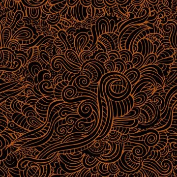 Abstract vector decorative seamless pattern Stock Illustration