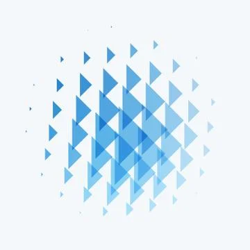 Abstract vector design background with triangles Stock Illustration