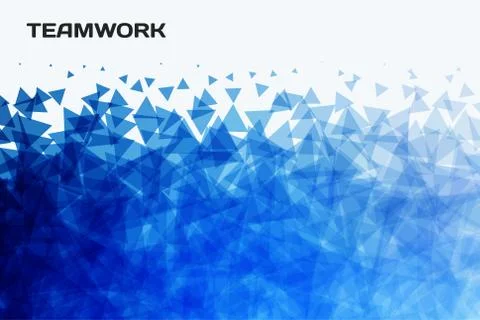 Abstract vector design background with triangles Stock Illustration