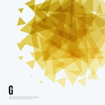 Abstract vector design background with triangles Stock Illustration