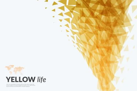 Abstract vector design background with triangles 스톡 일러스트