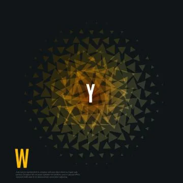 Abstract vector design background with triangles Stock Illustration