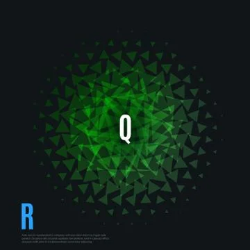 Abstract vector design background with triangles Stock Illustration