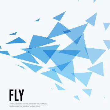 Abstract vector design background with triangles Stock Illustration