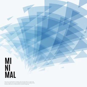 Abstract vector design background with triangles Stock Illustration