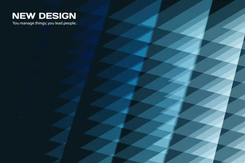 Abstract vector design background with triangles Illustrazione stock