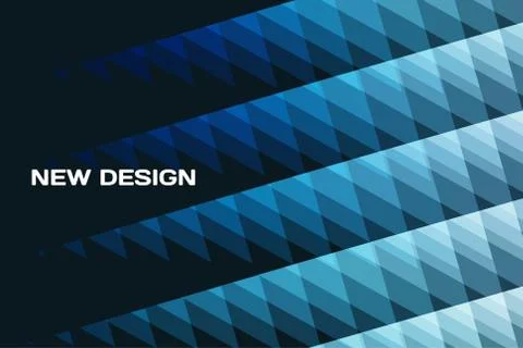 Abstract vector design background with triangles Stock Illustration