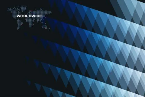 Abstract vector design background with triangles Illustrazione stock