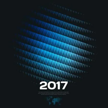 Abstract vector design background with triangles Stock Illustration