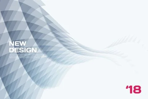 Abstract vector design background with triangles イラスト素材