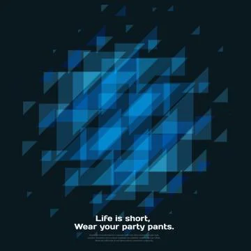 Abstract vector design background with triangles 스톡 일러스트