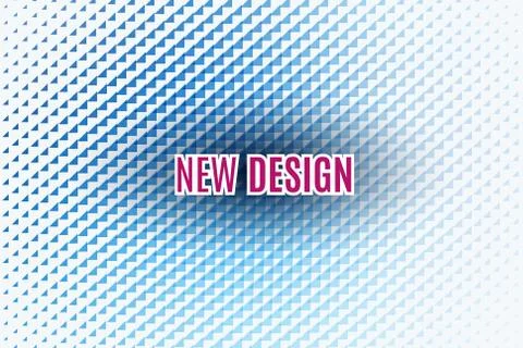 Abstract vector design background with triangles Stock Illustration