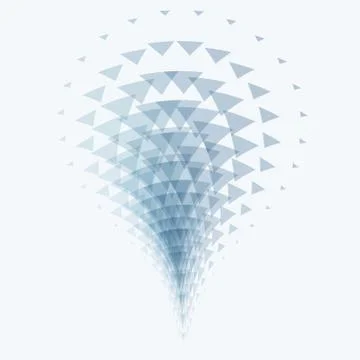 Abstract vector design background with triangles Illustrazione stock