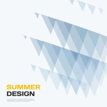 Abstract vector design background with triangles Illustrazione stock