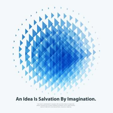 Abstract vector design background with triangles Illustrazione stock