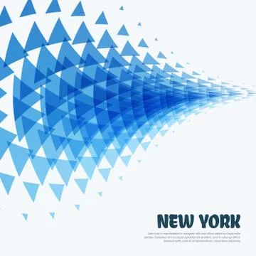 Abstract vector design background with triangles イラスト素材