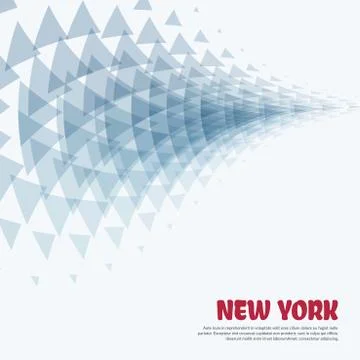 Abstract vector design background with triangles Illustrazione stock