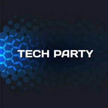 Abstract vector design of blue rounds for graphic template 스톡 일러스트