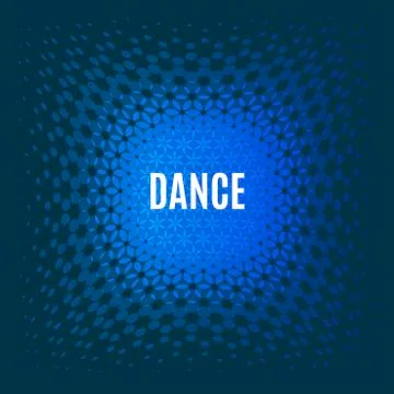 Abstract vector design of blue rounds for graphic template Illustrazione stock