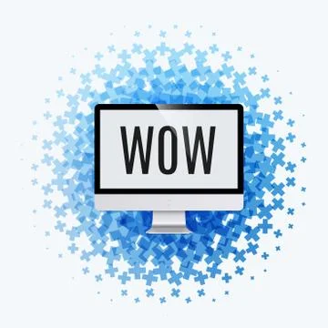 Abstract vector design elements with cross Stock Illustration