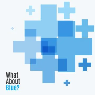 Abstract vector design elements with cross Stockillustratie