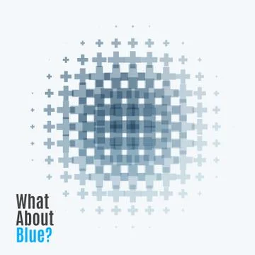 Abstract vector design elements with cross Stock Illustration