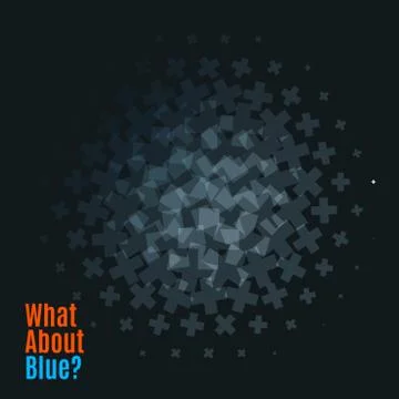 Abstract vector design elements with cross イラスト素材