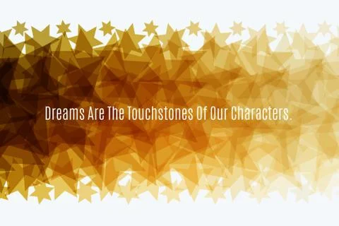 Abstract vector design elements with golden stars イラスト素材