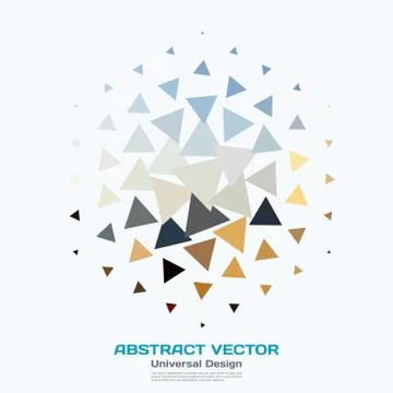 Abstract vector design elements for graphic layout. Modern busin 스톡 일러스트