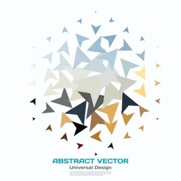 Abstract vector design elements for graphic layout. Modern busin Stockillustratie