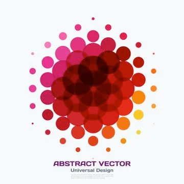 Abstract vector design elements for graphic layout. Modern busin Illustrazione stock