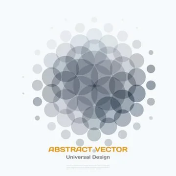 Abstract vector design elements for graphic layout. Modern busin Stock Illustration