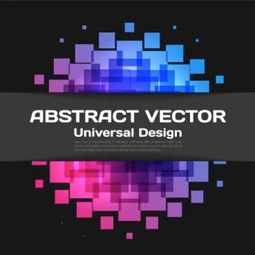 Abstract vector design elements for graphic layout. Modern busin Stock Illustration