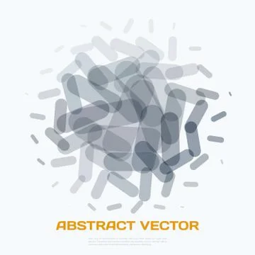 Abstract vector design elements for graphic layout. Modern busin Illustrazione stock