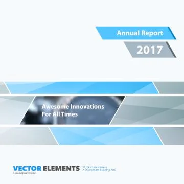 Abstract vector design elements for graphic layout. Modern busin Illustrazione stock