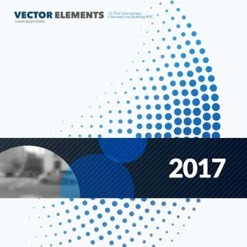 Abstract vector design elements for graphic layout. 스톡 일러스트