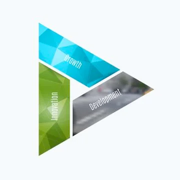 Abstract vector design elements for graphic layout. Modern business background Illustrazione stock